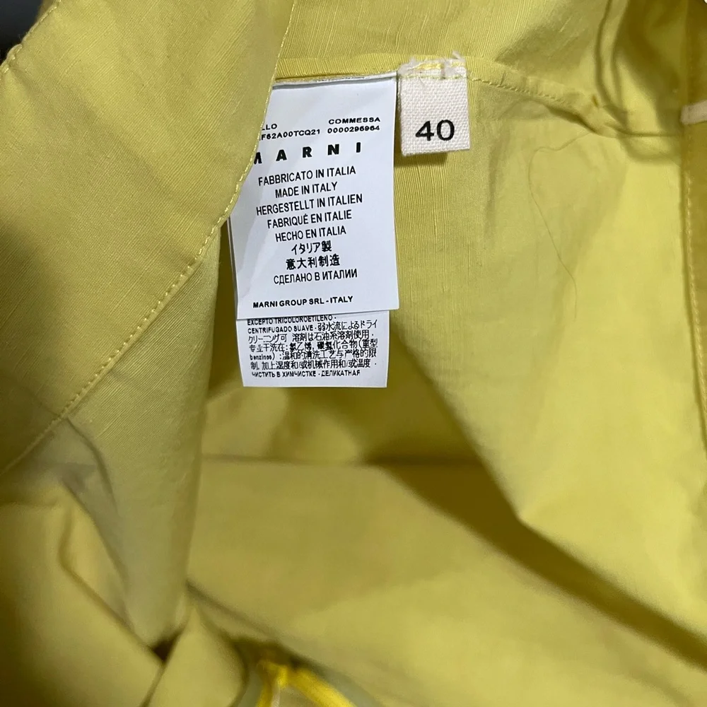Marni Parachute linen skirt - Picture 7 of 7
